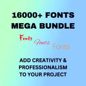 16000 Fonts